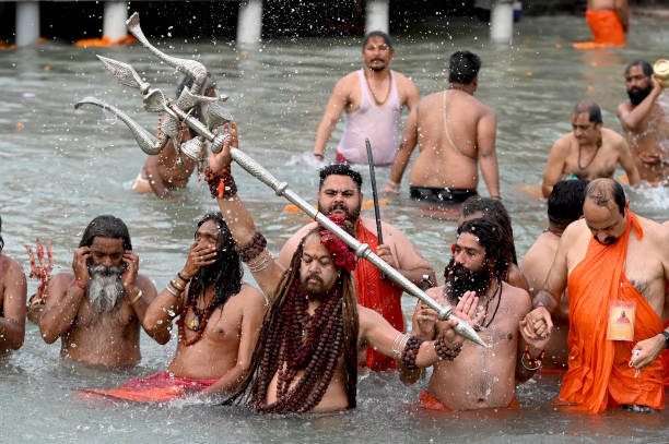 Prayagraj Kumbh Mela at Triveni Sangam